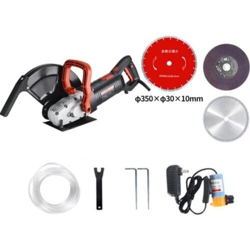 13cm Grooving (or slotting) machine Large multifunctional angle grinder Concrete wall dust-free stone cutting machine