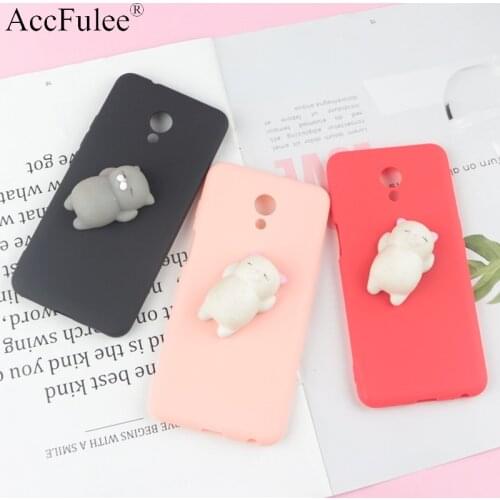 Squishy 3D Toys Phone Cat Case For Meizu M3 mini M3S M5S M6S M8 M9 Note 17 Pro15 16S 16T 8X U10 U20 Cover Funny Foot Soft Cases