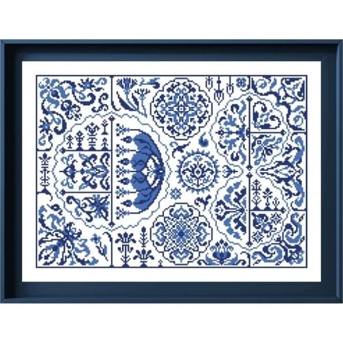 Turkish delight cross-stitch kit aida fabric 18ct 14ct 11ct unprint canvas cotton thread cross stitch for beginner