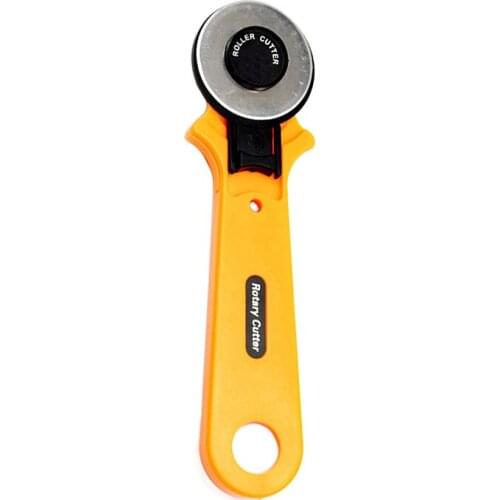 Nonvor Rotary Cutter Fabric Cutter Sewing Cutter Leather Cutting Tool and 1pcs Circular Blade DIY Patchwork Sewing Quilting 45mm