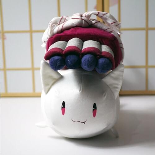 Hot Japanese Anime Azur Lane Yuudachi Cosplay Doll Plush Stuffed Cushion Throw Pillow Toy Xmas Gift Props Mascot Handmade