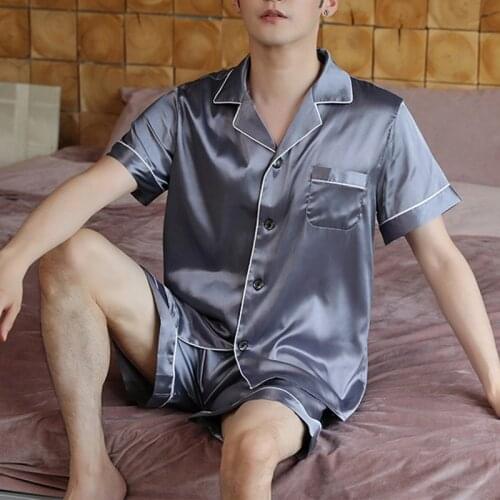 Летние мужские пижамы Puimentiua China At AliExpress