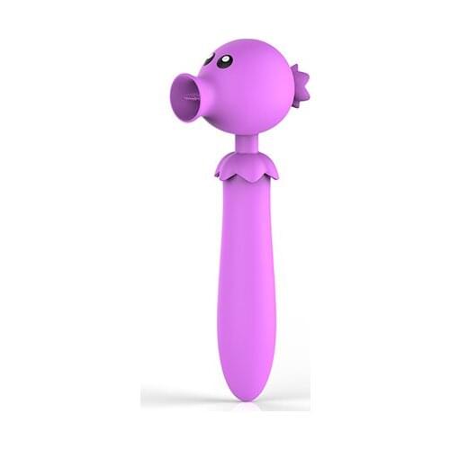 Pea Shooter Sexual Toys Vibrator Male Sex Toys for Women Tongue Sucker Automatic Clitoris Stimulator Multi-speed Cunnilingus KM