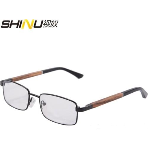 SHINU eyeglasses brand frames women men myopia eyewear luxury brand optical glasses eyewear wood glasses prescription glasses