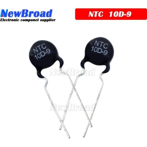 20pcs Thermistor Resistor NTC 10D-9 Thermal Resistor