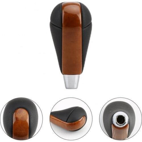 Universal Car Gear stick knob ABS Chrome Plated handle gearshift for toyota rav4 corolla lexus rx350