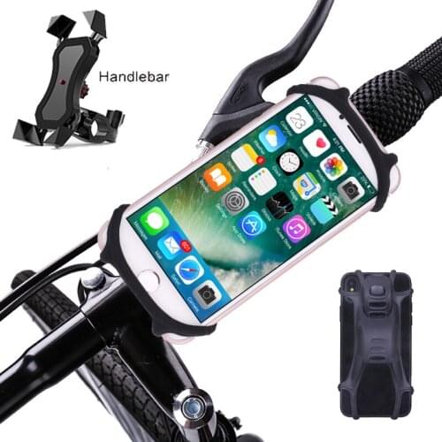 Bike Phone Holder Bicycle Mobile Cellphone Holder Motorcycle Suporte Celular For iPhone Samsung Xiaomi Gsm Houder Cycling Stand