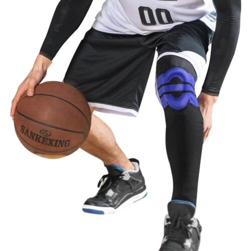 1pc Knee Pad Sleeve Thermal Compression Leg Support Protector For Baseball Basketball Soccer