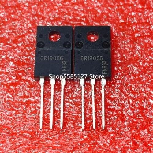 10PCS IPA60R190C6 6R190C6 TO-220F 650V 59A 100% New&original