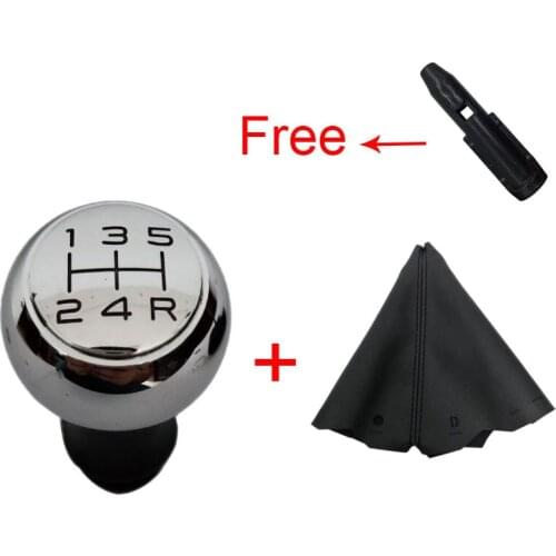 5 Speed Manual Car Gear Shift Knob VTS Sports Lever HandBall For Peugeot 106 206 306 406 107 207 307 407 Triumph C5 Senna C2