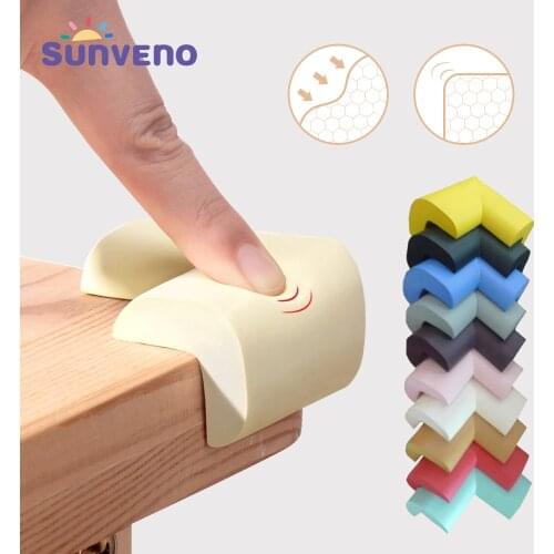 8pcs/set Sunveno Baby Safety Corner Protector Furniture Corners Angle Protection Child Safety Tape Edge Corner Guards