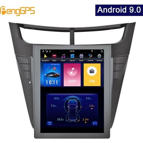 Android 9.0 Radio GPS Navigation For Chevrolet Sail 2015-2018 Audio Player 10.4 inch Tesla Vertical Screen Car DVD Player