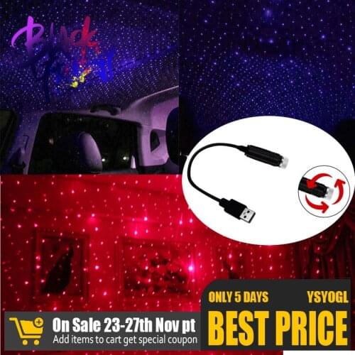 Car Interior USB LED Light Starry Light for Mercedes benz W124 W177 W164 W204 W205 W463 C63 CLS CLA Night Lighting Accessories