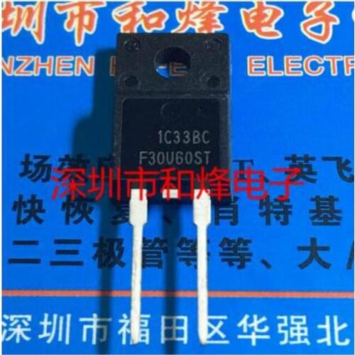 Free shipping 50PCS F30U60ST FFPF30U60ST TO-220F