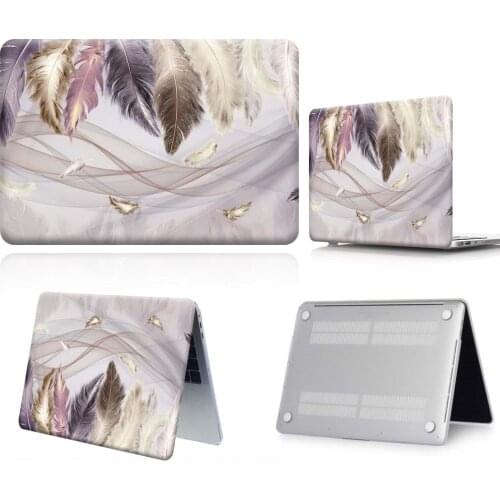 Slik Feather Laptop Case For Apple Macbook 12/Air 11 13 A2337/Pro 13(A2251 A2289) 15 16 New Touch Bar Cover For Pro 13 A2338