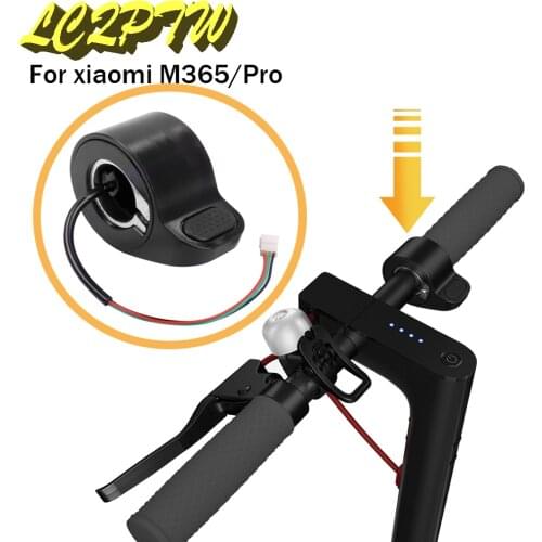 Electric Scooter Speed Dial Thumb Accelerator for Xiaomi M365 Pro Scooter Millet Accessories Trigger Shifter Dial Scooter Solid
