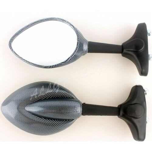 Carbon Mirrors for Suzuki Katana Gsxr 600 750 1000 Tl 1000 Hayabusa 1300 Gsx & for Kawasaki & for YAMAHA & for HONDA Universal