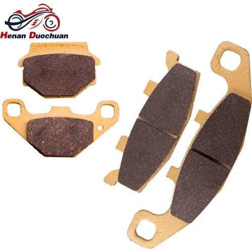 Motorbike Front Rear Brake Pads Set For Kawasaki KLE250 Anhelo ZZR250 EX250 ZR250 KLE500 KLE500A KLE ZZR EX ZR 250 KLE 500