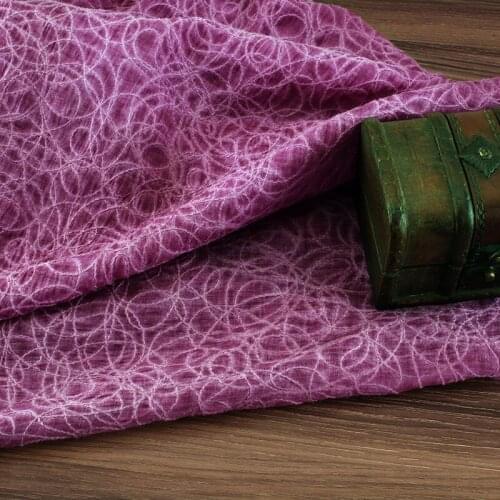 High Grade Clothing Ramie Fabric for designer diy,dyeing embroidery fabric for patchwork
