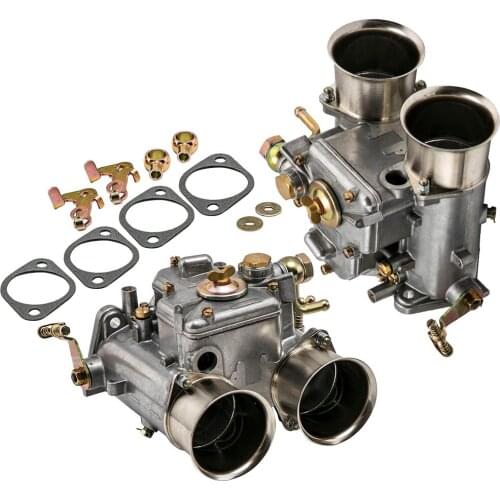 New 2 For Weber 50 DCOE Carburetor-50DCO/SP European Weber Carb-w/Drive lever-"Male" Carburetor Engine Automobile Accesorios