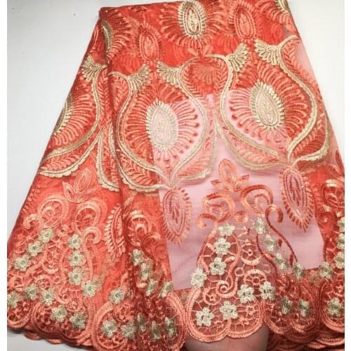 2020 Latest French Nigerian Laces Fabric High Quality Tulle African Laces Fabric Wedding African French Tulle Lace M1936
