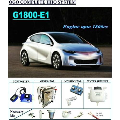 OGO Complete HHO system G1800-E1 Smart PWM MAP/MAF UPTO 1800CC