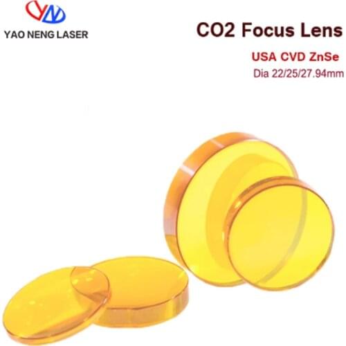 Factory direct CVD Znse CO2 laser focus lens for laser cutting and engraving machine