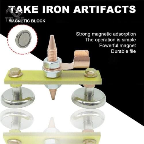 Adjustable Welding Clamps Strong Head Magnetic Fixture Holder Welder Hand Tool Electric Welding Support Machine Accessories W CL