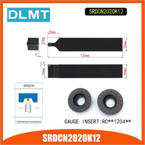 SRDCN2020K12 External Turning Tool Holder For RCMT1204 Used on CNC Lathe Machine