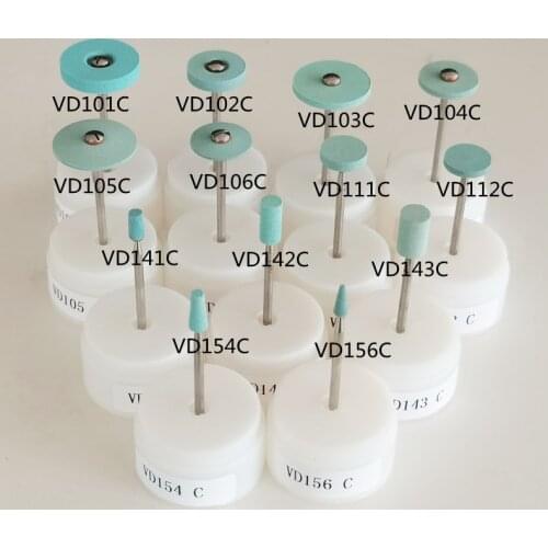 Cesoon 1Pc Dental Diamond Ceramic Grind Machine Zirconia Ceramic Crowns Polishing 2.35mm VD101C-VD156C