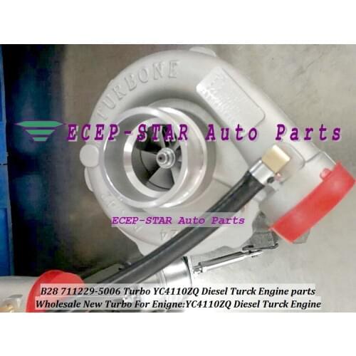 TB28 711229-5006 7112295006 711229 5006 Turbo Turbine Turbocharger For YC4110ZQ Diesel Turck Engine parts