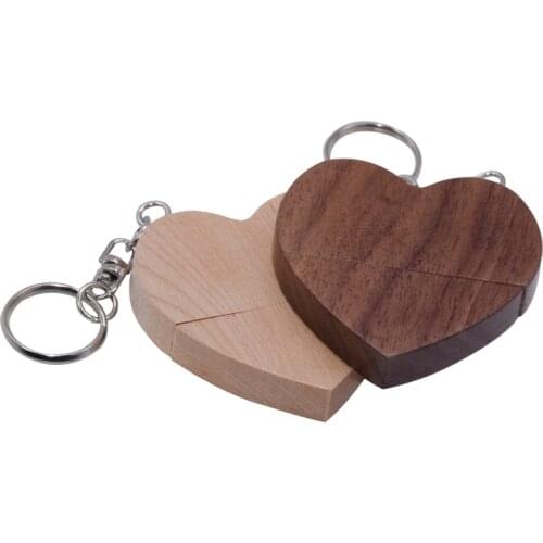 Natural Wood Usb 2.0 Custom Logo USB Flash Drive Pen Drive 4GB 8GB 16GB 32GB 64GB Memory Stick (over 10pcs Free Logo)