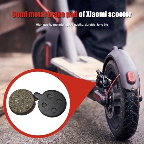 1 Pair Electric Scooter Metal Disc Brake Pads for Xiaomi M365 Pro Scooter Replacement Parts Friction Plates