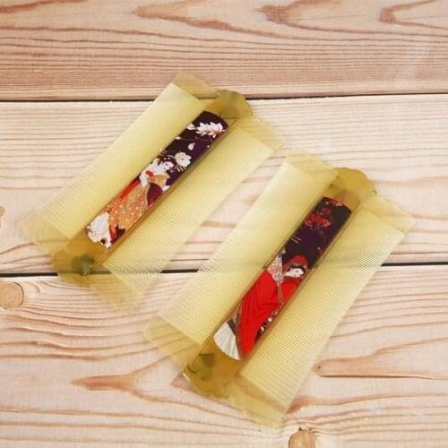 1 PCS Both Sides Vintage With China Ancient Four Beauty Picture Sided Dandruff Hair Care Tools Lice Comb Encryption Grate New