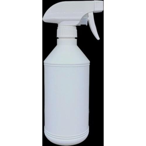10pcs 500ML White Vacuum Plastic Pump Spray Bottles Cleaner spray bottle oil pollution clean bottle Household Gardening Tools