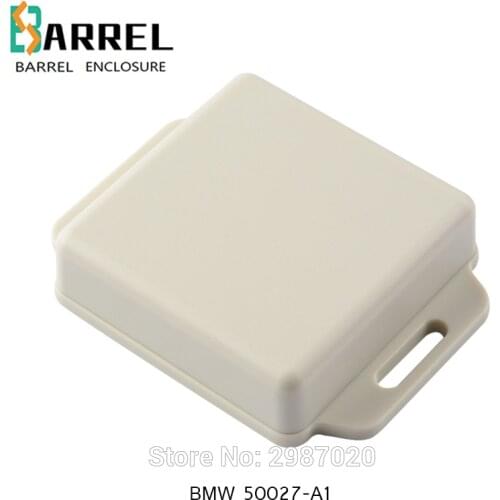 10 pcs/lot 51*51*15mm small plastic electronic project enclosure electrical PCB board case instrument control outlet switch box