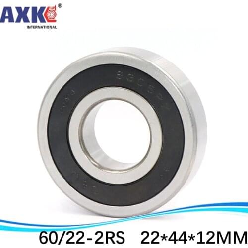 10PCS High quality ABEC-5 Z2V2 Non-standard bearing 60/22 60/22-2RS 22*44*12 mm deep groove ball bearing