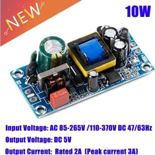 10W AC-DC Converter module AC 110V 220V 120v 230v to 5V 2A 3A DC Switching Power Supply Low ripple power board