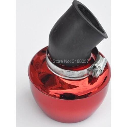 35MM 38mm 42mm red Universal Motorcycle Power Pod Scooter Cone Race Air Filter Replacement ATV Dirt For Harley Honda Cafe Racer