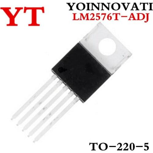 50pcs/lot LM2576 LM2576T LM2576-ADJ LM2576T-ADJ IC 3A TO220-5 Best quality