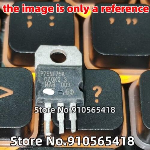 50PCS P75NF75 75N75 TO-220 Original disassembling machine High power FETs inverter electric vehicle controllerIC
