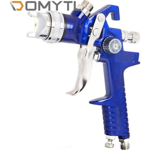 600ml Pneumatic Spray Gun Paint Sprayers 1.4/1.7/2.0mm Caliber Top loading paint Sheet metal spray gun