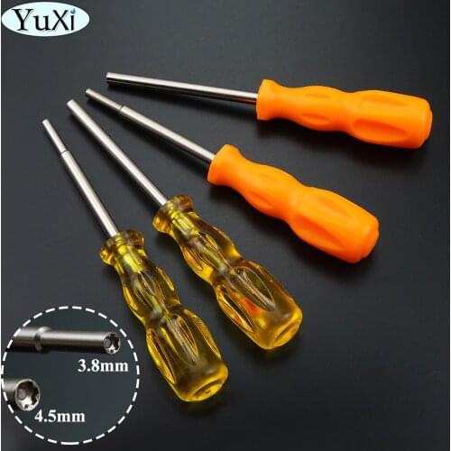 YuXi 3.8mm / 4.5mm Screwdriver Bit Security Tool for Nintend for SNES for N64 for Game Boy Screw Driver Repair Tools