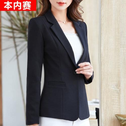 Blazer Women Suit Jacket Womens Spring White Short Suit Coat Womens Suit Womens Veste Femme