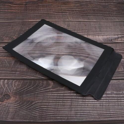 Seniors Presbyopic Reusable Triple Full Page Magnifier Reading Magnifying Glasses