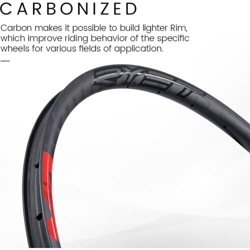 Mtb carbon rims 27.5 inch/29 plus bicycle tubeless ready mountain bike wheel 30mm width 25~28mm deep mtb rim XC/DH mountain rims