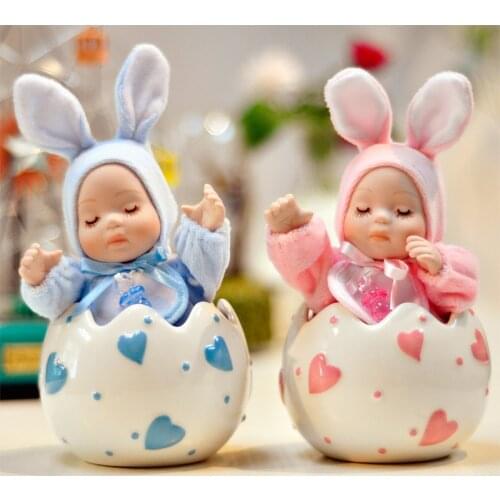 Creative Gifts Lovely rabbit baby Mini Music Box with Musical Boxes for Princess Love Girl Valentines Day Christmas gift
