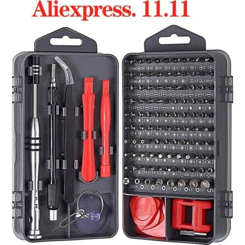 Precision Screwdriver Set Magnetic Screwdriver Hex Phillips Screw Bits Repair Mobile Phone Hand Tools Kit