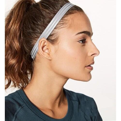 Non Slip Men Women Sweatband Sport Fitness Headband Tennis Badminton Basketball Running Headbands Hair Sweat Band