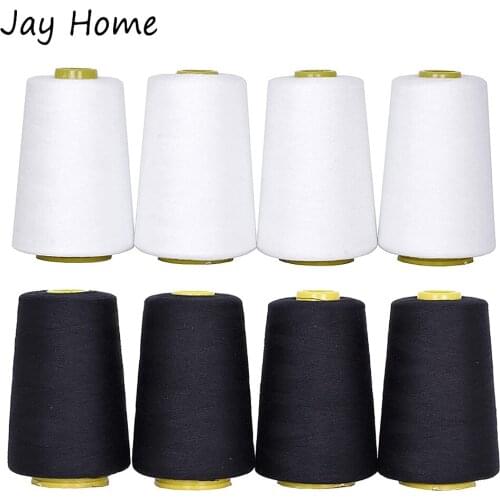 1PC 40S/2 Sewing Thread 8000 Yards Strong and Durable Polyester Thread Spool for Overlock Quilting Sewing Accessories